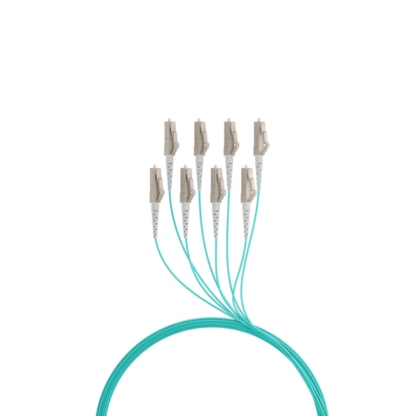 Miniatyrbillede 4 af 5: EFB Elektronik O8322S30OM3 InfiniBand og fiberoptisk kabel 30 m 8x LC U-DQ(ZN) BH Beige, Sort, Blå