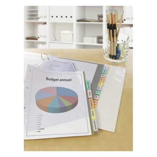 Avery 05611501 datapapper A4 (210x297 mm) 6 ark Blandade färger