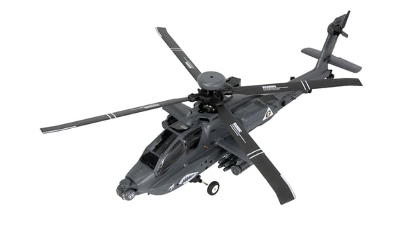 Amewi Apache AH-64D radiostyrd modell Helikopter Elmotor 1:32