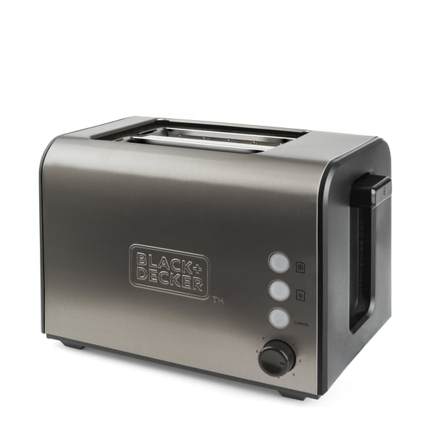 Miniatyrbillede 1 af 13: Black & Decker BXTO900E brødrister 7 2 skive(r) 900 W Sort, Rustfrit stål