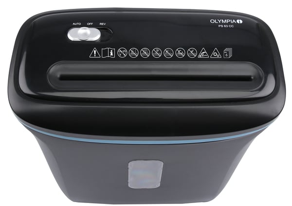 Olympia 2716 papirmakulator Krydsmakulering 70 dB Sort