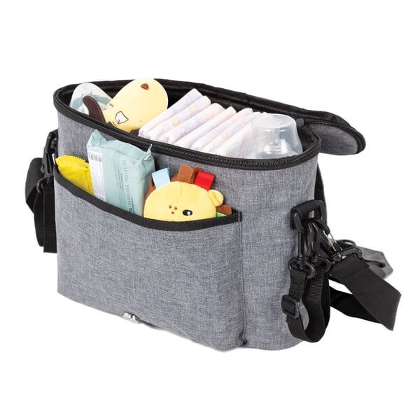 Miniatyrbild 6 av 7: Dreambaby 3-in-1 Travel Bag Tyg Grå axelremsväska