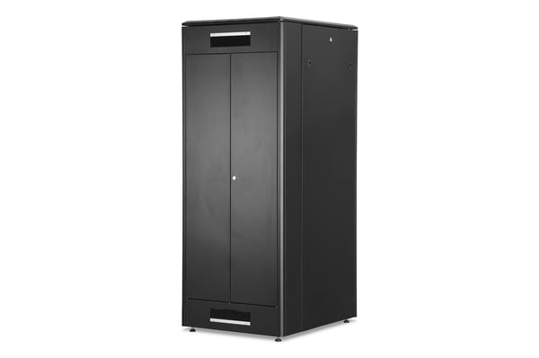 Pikkukuva 10 / 10: Digitus DN-19 42U-8/10-B-1 palvelinteline Itseseisova teline Musta