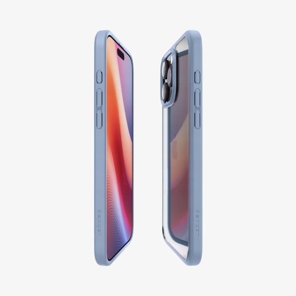 Spigen Crystal Hybrid mobiltelefon etui 17,5 cm (6.9") Cover Blå, Transparent