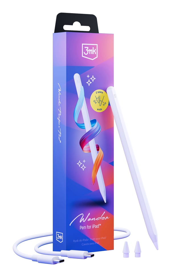 3MK Wonder Pen stylus pen Hvid