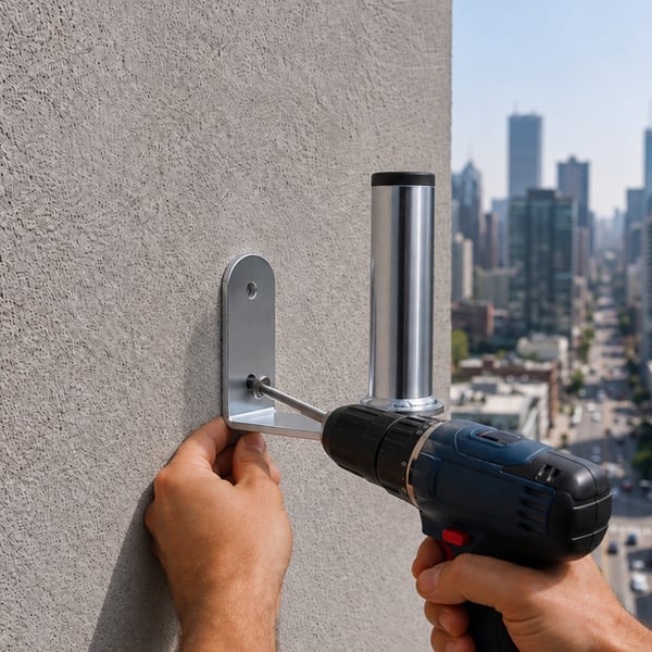 Miniatyrbild 6 av 8: Extralink U100 WALL/BALCONY MOUNT HANDLE