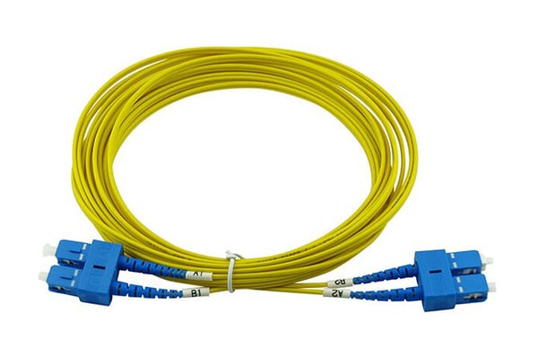 BlueOptics SFP3232BU5MK InfiniBand och fiberoptisk kabel 5 m SC Gul