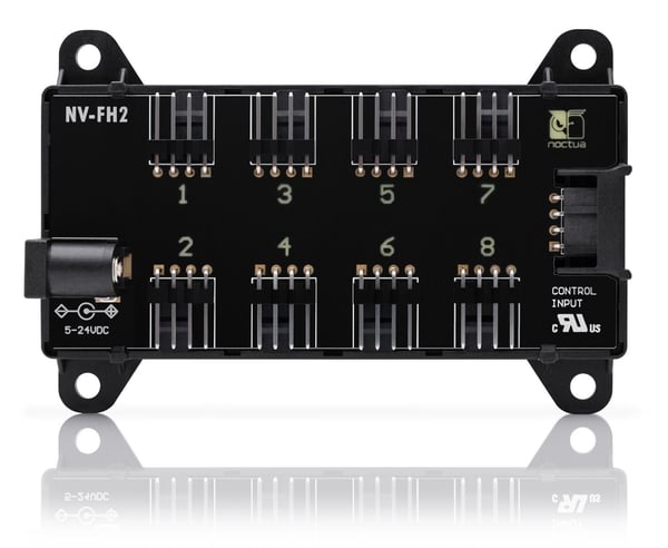 Noctua NV-SPH1 hastighetskontroll för systemfläktar 8 kanaler Svart