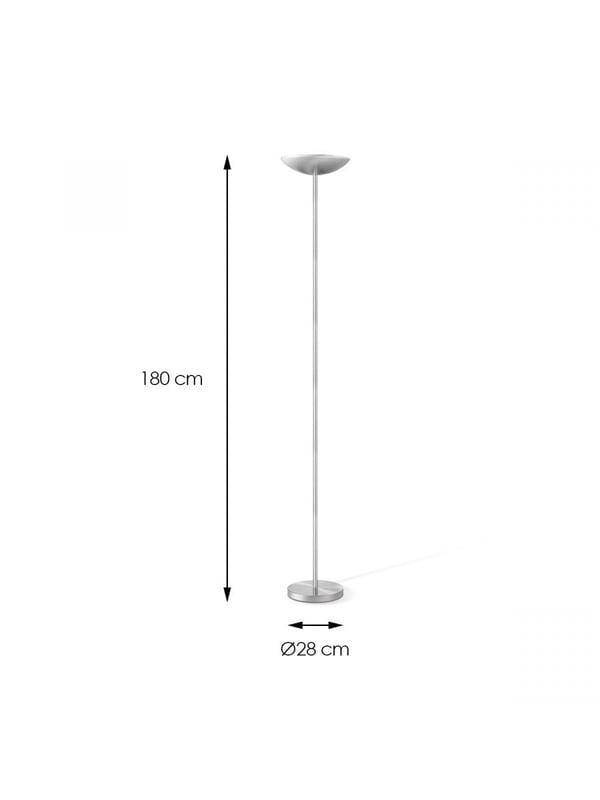 Besselink licht F410850-06 golvbelysning 12,5 W
