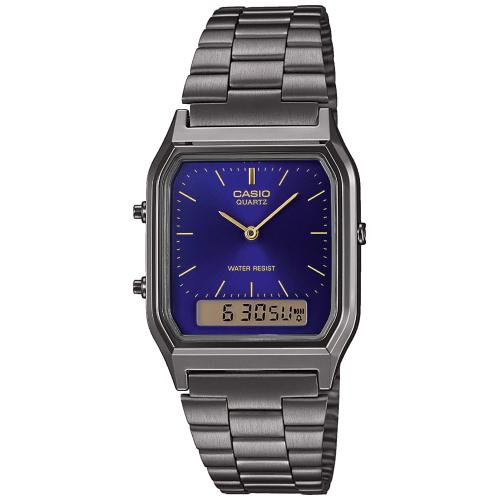 Casio AQ-230EGG-2AEF rannekello Mies Kvartsi Musta Casio AQ-230EGG-2AEF rannekello Mies Kvartsi Musta
