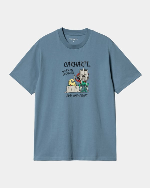 Miniatyrbillede 1 af 5: Carhartt I033117_1YI_XX_M skjorte & top T-shirt Bomuld