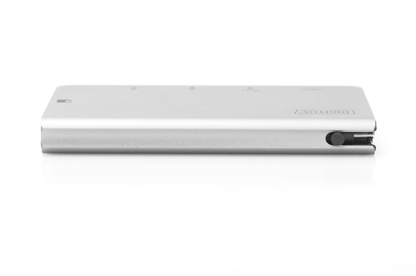 Digitus DA-70867 dockingstation USB 3.2 Gen 1 (3.1 Gen 1) Type-C Sølv