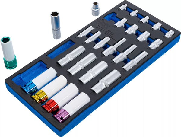 BGS technic Tool Tray 1/3: Sockets stikkontakt