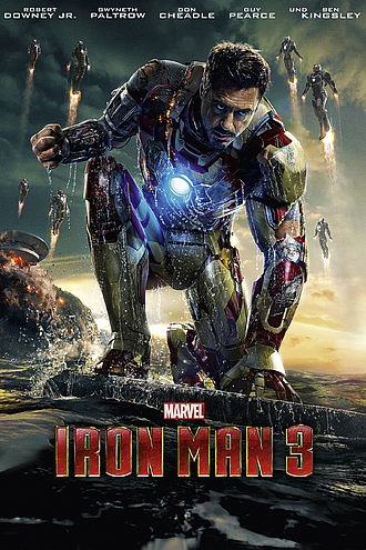 Miniatyrbild 1 av 21: CONCORDE Iron Man 3 Blu-ray Tyska, Engelska