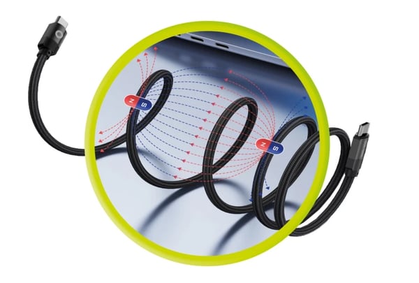 Miniatyrbillede 8 af 11: Mobile Origin MC2-USBC-1M-BLK USB-kabel 0,48 Gbit/sek. 60 W Sort
