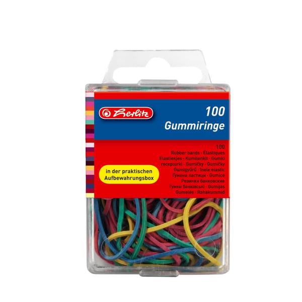 Herlitz 8770000 elastik 100 stk