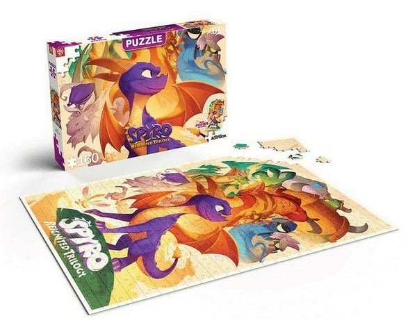 Miniatyrbillede 2 af 2: Cenega Spyro Reignited Trilogy: Heroes Puslespil 160 stk Videospil