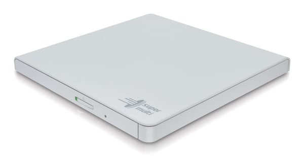 Hitachi-LG Slim Portable DVD-Writer levyasemat DVD±RW Valkoinen