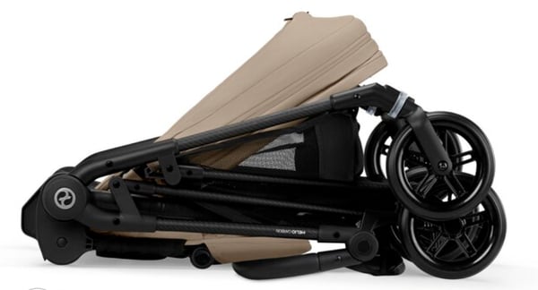 Miniatyrbild 3 av 7: CYBEX Melio Carbon Resesittvagn 1 sittplatser Beige