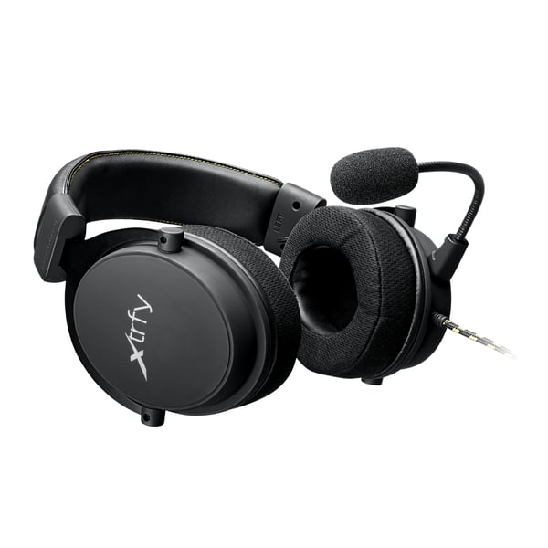 CHERRY XTRFY H2 Headset Ledningsført Spil Sort