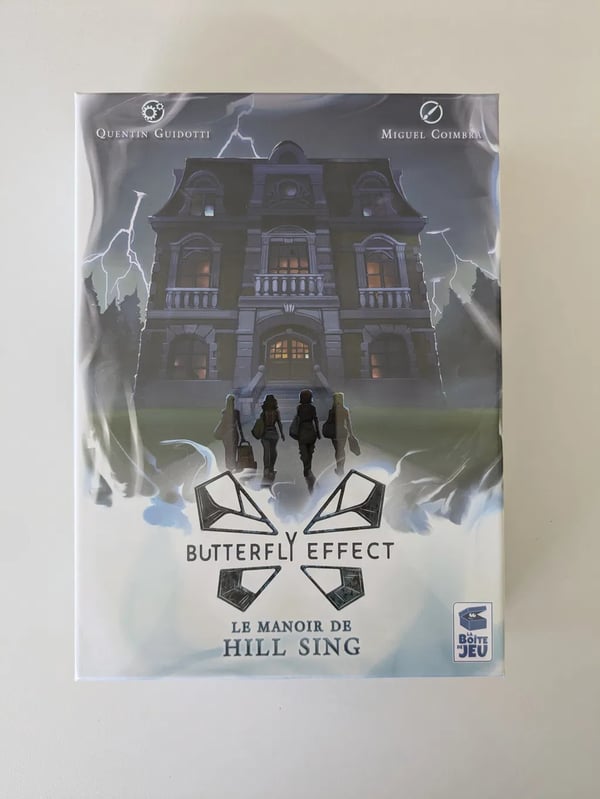 Blackrock Games BUTTERFLY EFFECT - LE MANOIR DE HILL SING 90 min Lautapeli