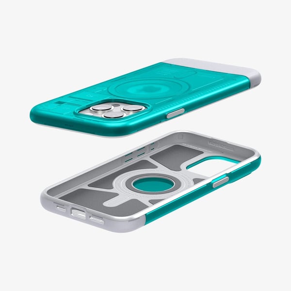 Spigen Classic C1 MagFit mobiltelefon etui 15,5 cm (6.1") Cover Blå