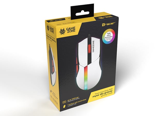 Tracer Gamezone Cool mus Spil Højre hånd USB Type-A Optisk 12000 dpi