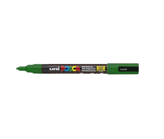POSCA PC-3M Vihreä 1 kpl