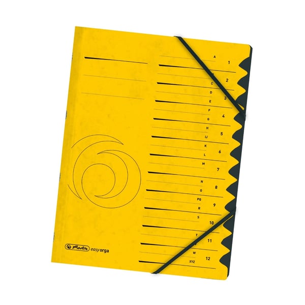 Herlitz 10843340 flikregister Gul Herlitz 10843340 flikregister Gul