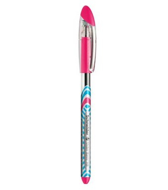 Schneider Schreibgeräte Slider Basic Rosa Kulspetspenna, pinnformad Extra Bred 10 styck