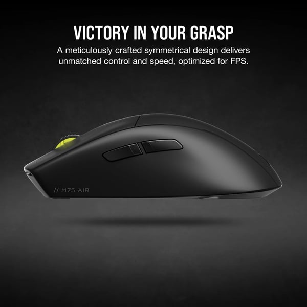 Miniatyrbillede 12 af 14: Corsair M75 mus Spil Ambidextrous Bluetooth Optisk 26000 dpi