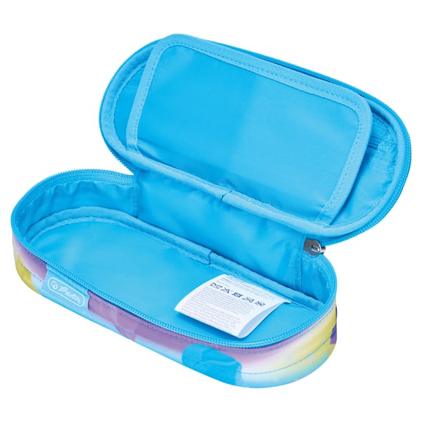 Miniatyrbillede 2 af 9: Herlitz Etui Little Monster Blødt penalhus Polyester Blå, Violet, Gul