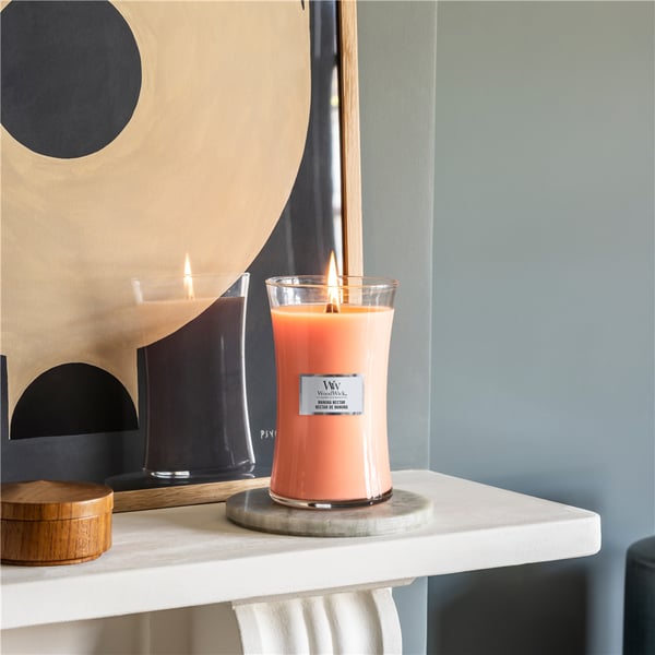 Miniatyrbillede 3 af 3: WoodWick 10.17539.076E vokslys Cylinder Manuka Orange 1 stk