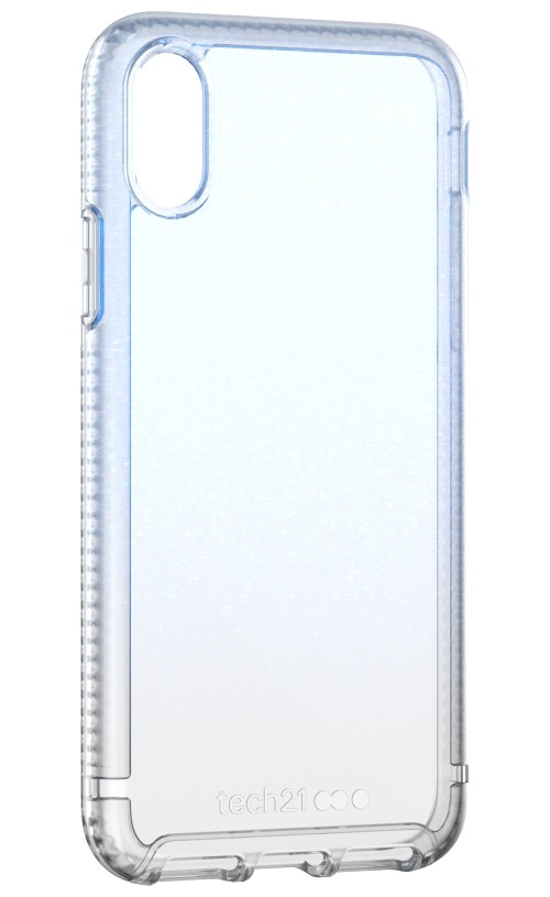 Innovational Pure Shimmer mobiltelefonfodral 14,9 cm (5.85") Mobilskal Blå, Transparent