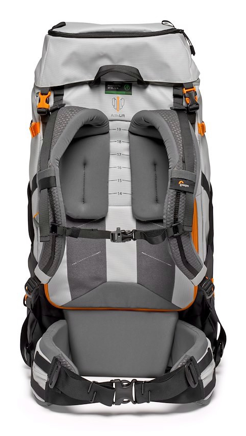 Miniatyrbillede 6 af 25: Lowepro PhotoSport PRO Rygsæk Sort, Mørkegrå, Grå, Orange