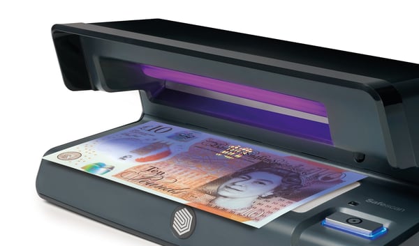 Safescan 70 enhed verificering af pengeseddel og Sort