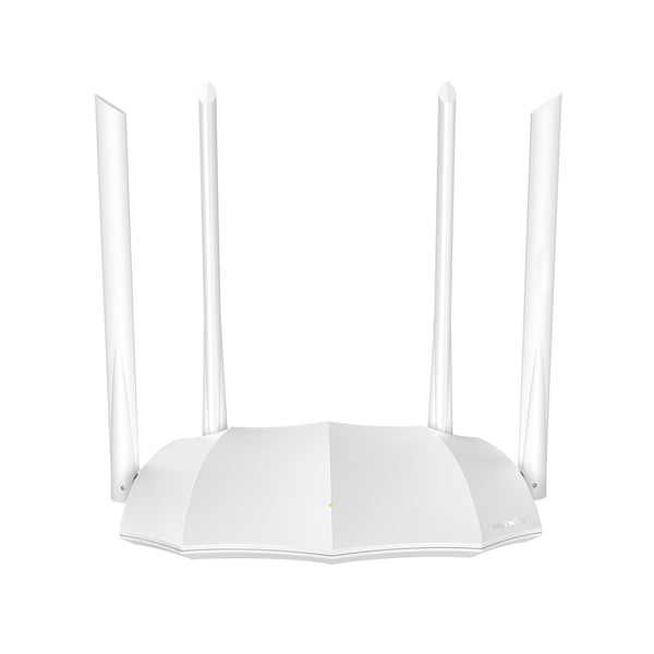 Miniatyrbillede 1 af 4: Tenda AC5 V3.0 trådløs router Hurtigt ethernet Dual-band (2,4 GHz / 5 GHz) Hvid