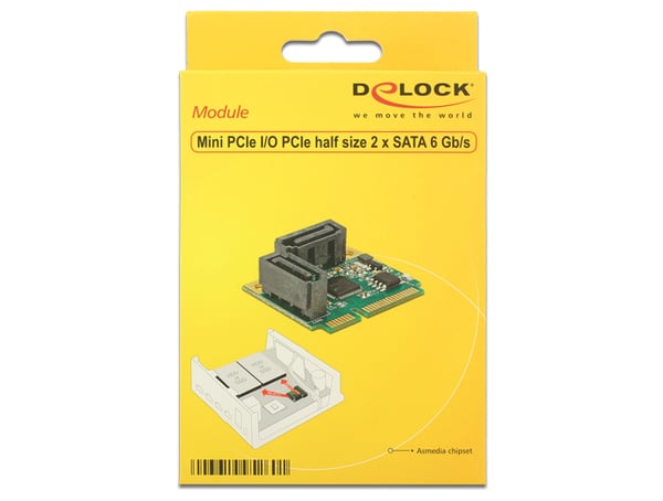 Miniatyrbild 2 av 5: DeLOCK 95260 nätverkskort/adapters Intern SATA