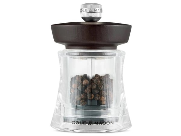 Cole & Mason H233133 krydderikværn Peberkværn Chokolade, Transparent
