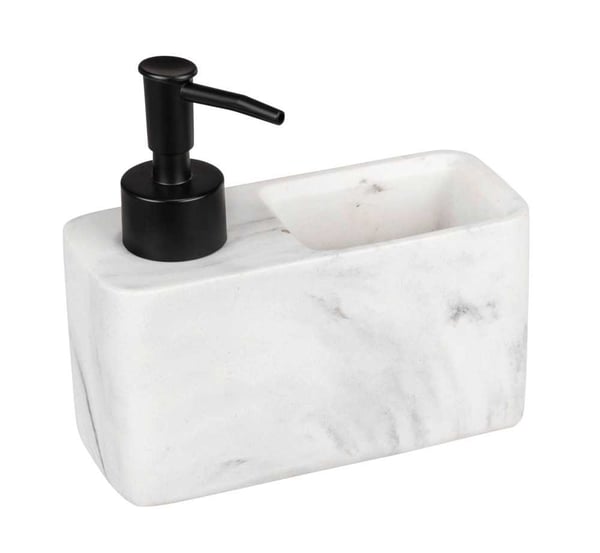 WENKO 54668100 tvåldispenser 0,15 l Svart, Vit