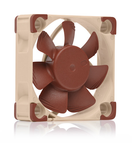 Miniatyrbillede 1 af 4: Noctua NF-A4X10 24V PWM Computerkølesystem Computerkabinet Ventilator 4 cm Beige, Brun 1 stk