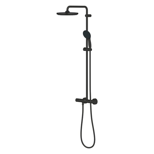 GROHE Vitalio Start System 250 duschsystem Svart