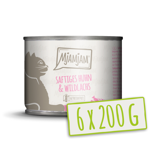 Miniatyrbild 2 av 2: MjAMjAM 4260512871369 våtfoder till katt 200 g