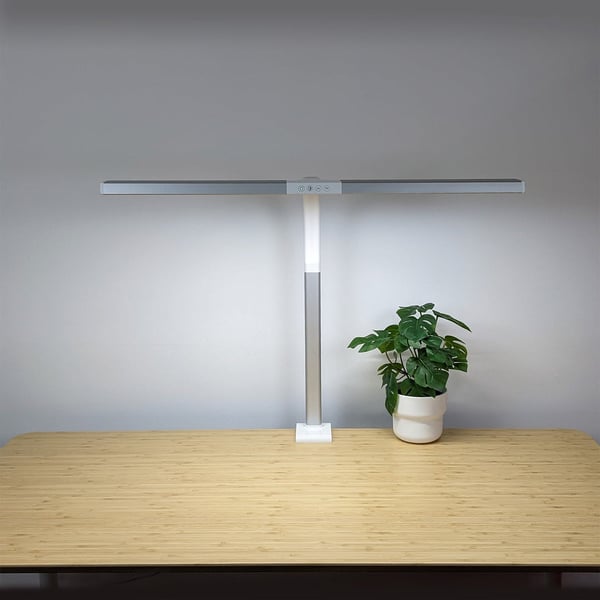 FeinTech LTL00320E bordlampe 16 W LED D Sølv, Hvid