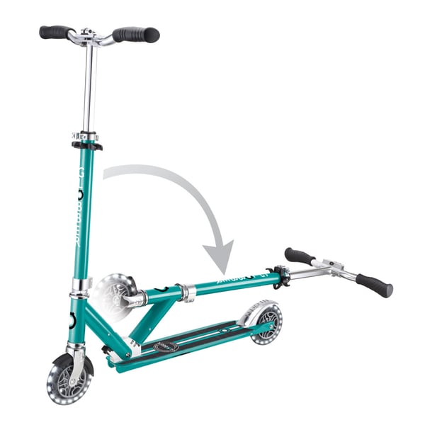Globber Flow Element Lights Børn Klassisk scooter Teal