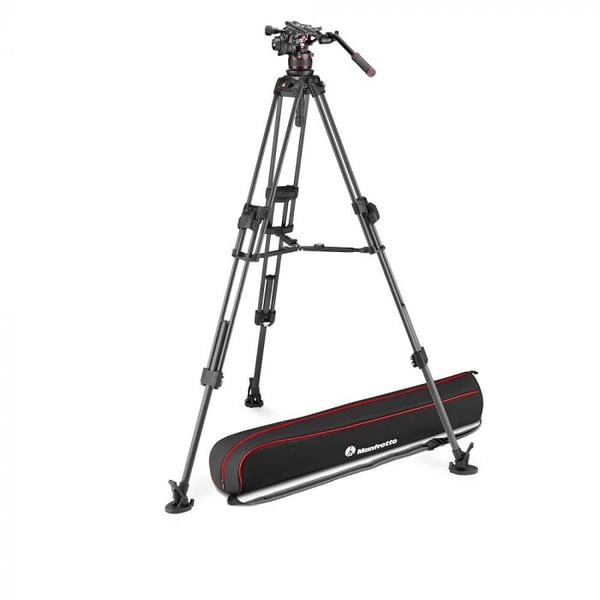 Miniatyrbild 3 av 8: Manfrotto Nitrotech 612 stativ Actionkamera 3 ben Svart