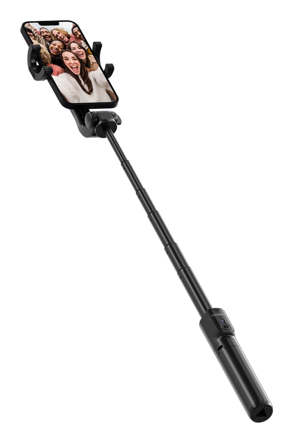 Cygnett Go Create selfiekeppi Älypuhelin Musta