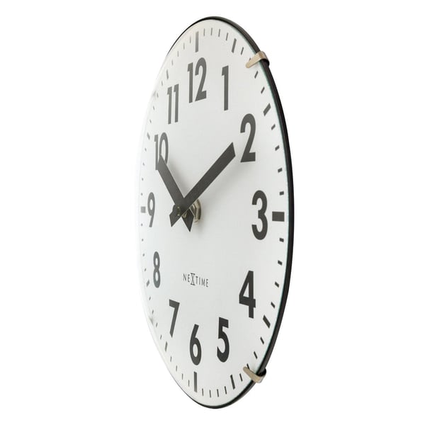NeXtime Duomo Mini Kvartsur Rund Hvid