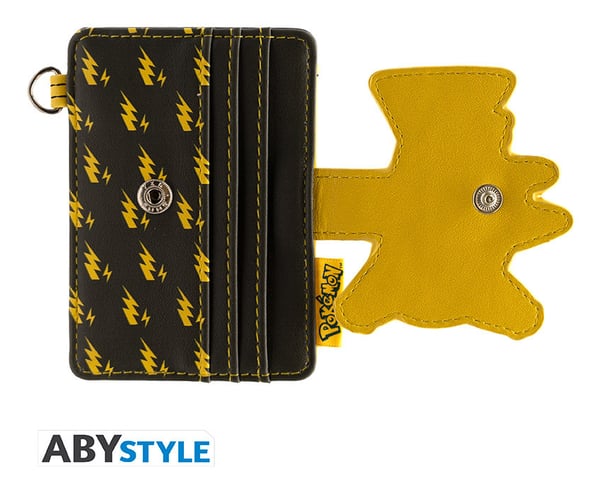 Miniatyrbillede 3 af 4: ABYstyle Pokemon visitkortholder Polyurethan (PU) Sort, Gul