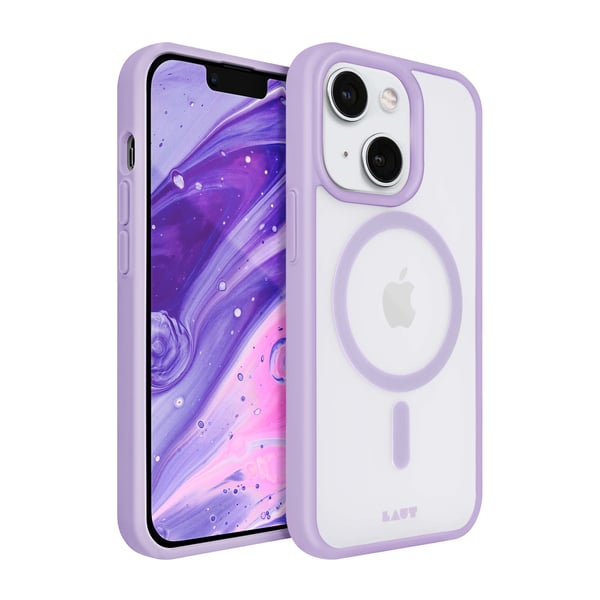 LAUT Huex Protect mobiltelefon etui 17 cm (6.7") Cover Lavendel, Gennemsigtig